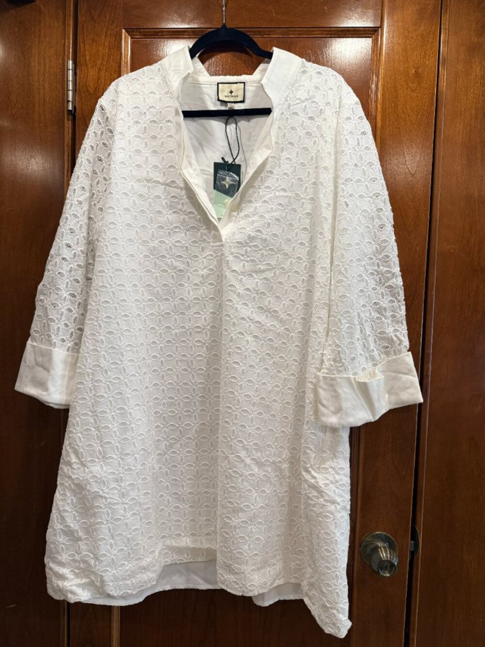 Tuckernuck Pomander Place Cream Dress NWT